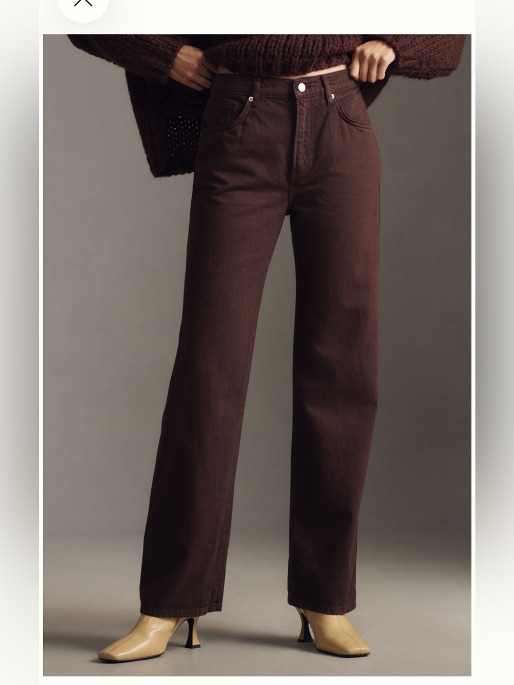 Val 90’s mid rise straight jeans